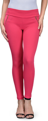 

Being Fab Pink Jegging(Solid