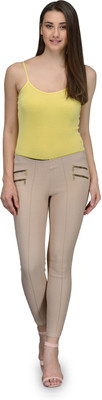

Being Fab Beige Jegging(Solid