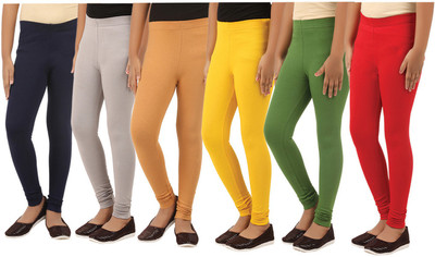 

Lil Orchids Legging For Girls(Multicolor), Yellow
