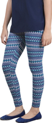 

Wazeer Legging(Blue, Printed)