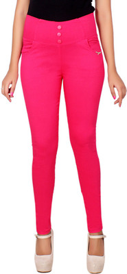 

LGC Pink Jegging(Solid), Hot pink