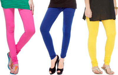 Madona Legging(Multicolor, Solid, Pink