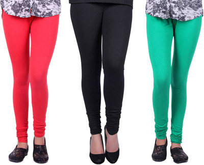 

Alisha Legging(Multicolor, Solid, Light red