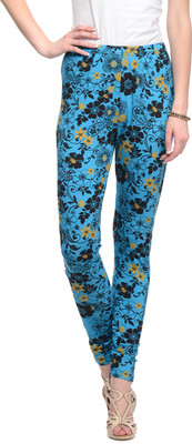 

Gritstones Legging(Multicolor, Floral Print, Blue