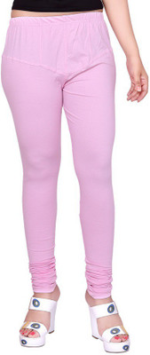 

Fck-3 Legging(Pink, Self Design), Light pink