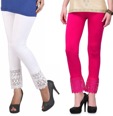 

Robin Romeo Legging(Pink, White, Solid), Magenta