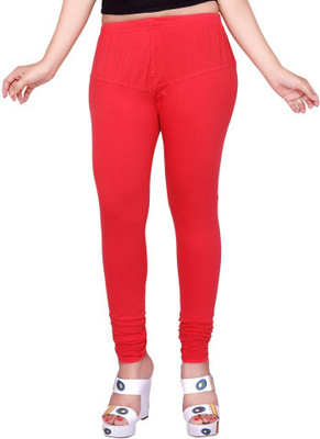 

Fck-3 Legging(Red, Self Design), Tomato red
