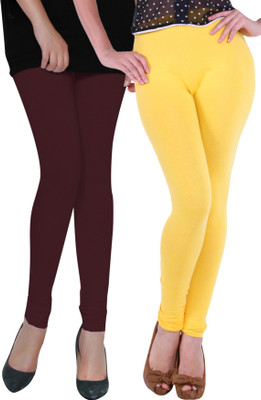 

The Gudlook Legging(Brown, Yellow, Solid), Wine