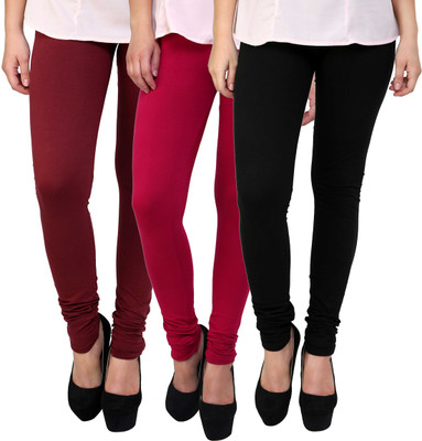 

Anekaant Legging(Pink, Black, Maroon, Solid, Multicolor-10