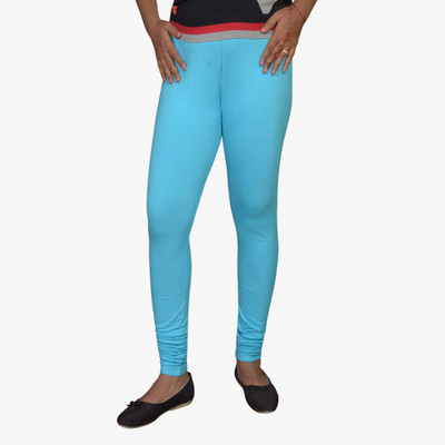 

Kothari Legging(Light Blue, Solid), Cyan blue