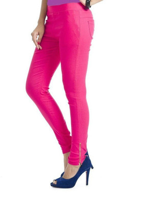 

Thinline Multicolor Jegging(Solid), Pink