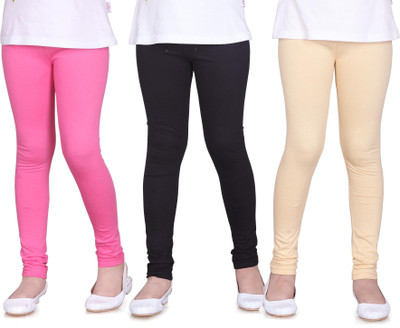 

Sini Mini Legging For Girls(Pink, Pink & black & beige