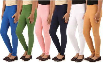 

Lil Orchids Legging For Girls(Multicolor, Pink