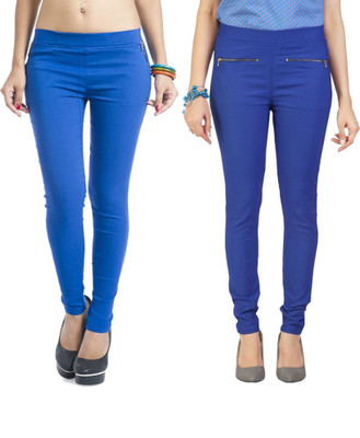 

Thinline Multicolor Jegging(Solid, Blue