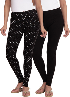 

Slumber Jill Legging(Black, White, Polka Print)
