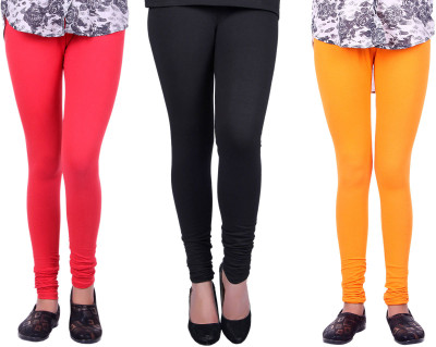 

Alisha Legging(Multicolor, Solid, Red