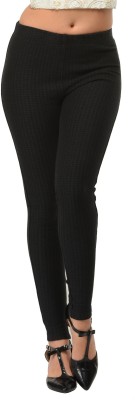 Frenchtrendz Black Jegging(Houndstooth)