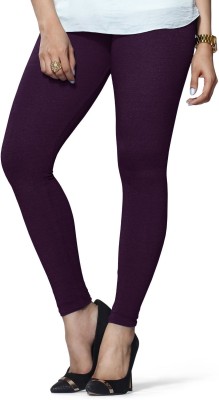 Lyra Churidar  Ethnic Wear Legging(Purple, Solid)