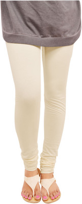 Leggings World Legging(White, Solid), Off white