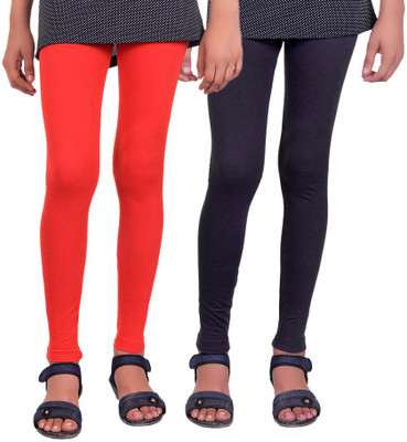 

Madona Legging For Girls(Multicolor, Red & black