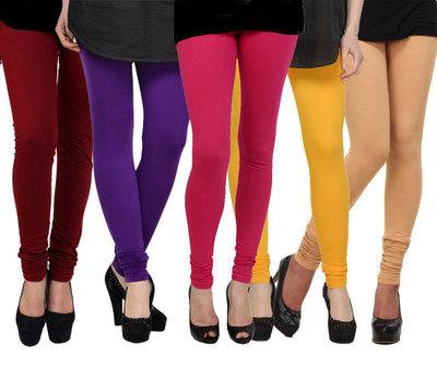 

Kjaggs Legging(Yellow, Maroon, Purple, Pink, Beige, Solid)