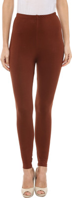 Sakhi Sang Ethnic Wear Legging(Dark Green, Solid)