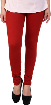 

Anekaant Legging(Red, Solid, Red-02