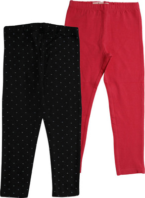 

JusCubs Legging For Girls(Multicolor, Black & dark fushia