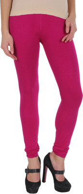 Kamaira Ethnic Wear Legging(Pink, Solid)