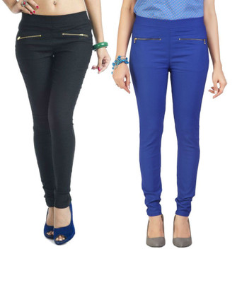 

Thinline Multicolor Jegging(Solid, Black
