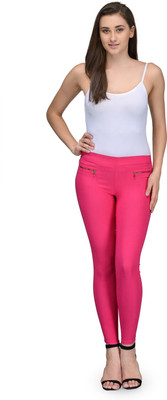 

Being Fab Pink Jegging(Solid