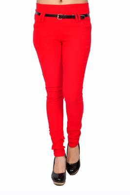 K-72 Slim Women's Blue, Red Jeans