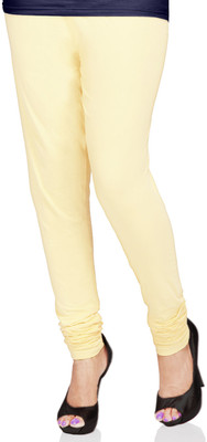 SareesHut Legging(Yellow, Solid)