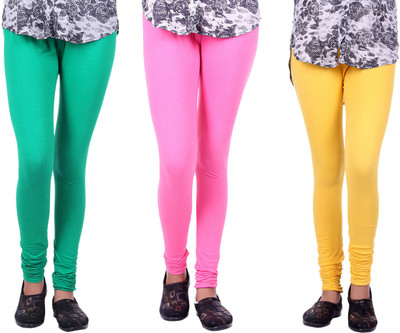 

Alisha Legging(Multicolor, Solid, Green