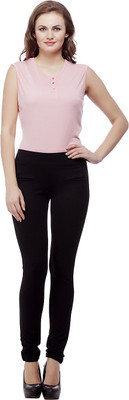 

Purple Feather Black Jegging(Solid