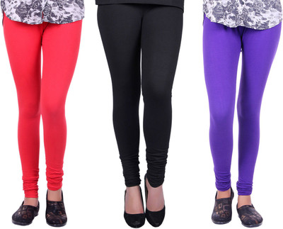 

Alisha Legging(Multicolor, Solid, Red