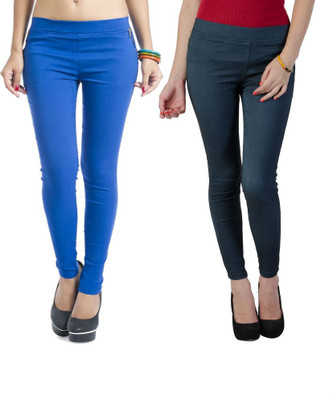 

Thinline Multicolor Jegging(Solid, Blue