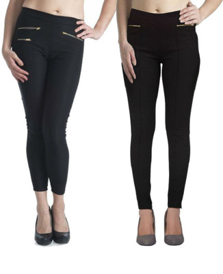 

Thinline Multicolor Jegging(Solid), Black