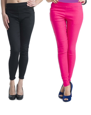 

Thinline Black Jegging(Solid, Multicolor