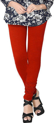 

JV Wears Legging(Orange, Solid, Dark orange