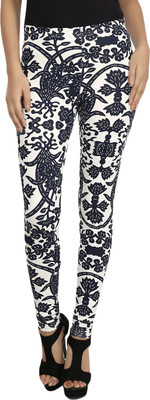 

Kotty Legging(White, Blue, Printed