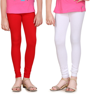 

Sini Mini Legging For Girls(Red, Red & white