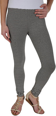 

Kotty Legging(White, Black, Striped, Multicolor