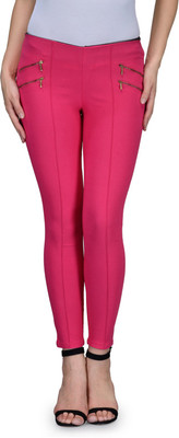

Being Fab Pink Jegging(Solid