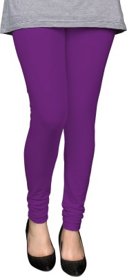 PAMO Ethnic Wear Legging(Purple, Solid)