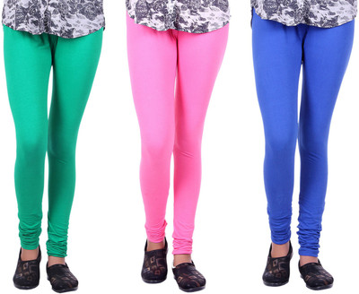 

Alisha Legging(Multicolor, Solid, Green