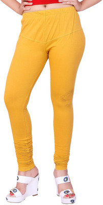 

Fck-3 Legging(Gold, Self Design), Golden yellow