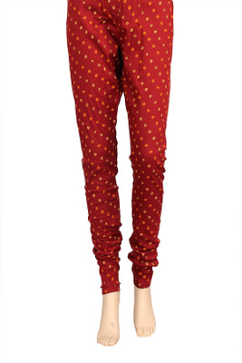

KAJCI Legging(Red, Printed), Red1