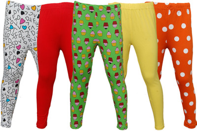 

Little Stars Legging For Girls(Multicolor Pack of 5