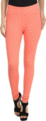 

Kotty Legging(Pink, White, Polka Print, Peach
